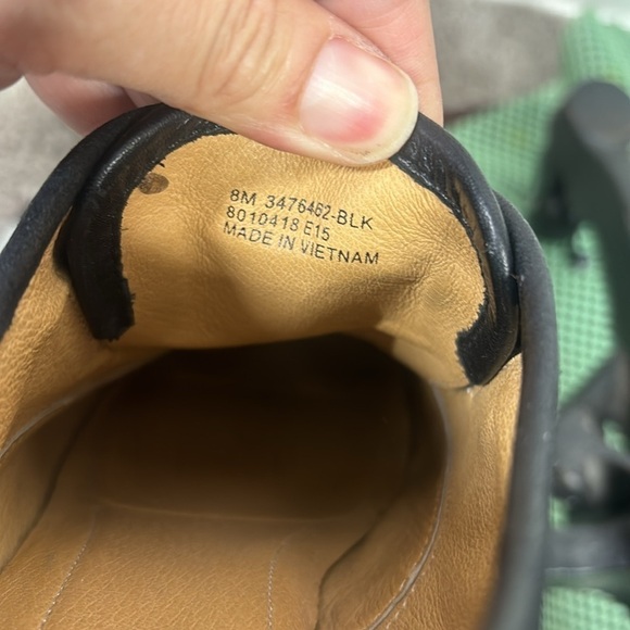 Frye Stella black soft leather slip on booties size 8 - Picture 10 of 11